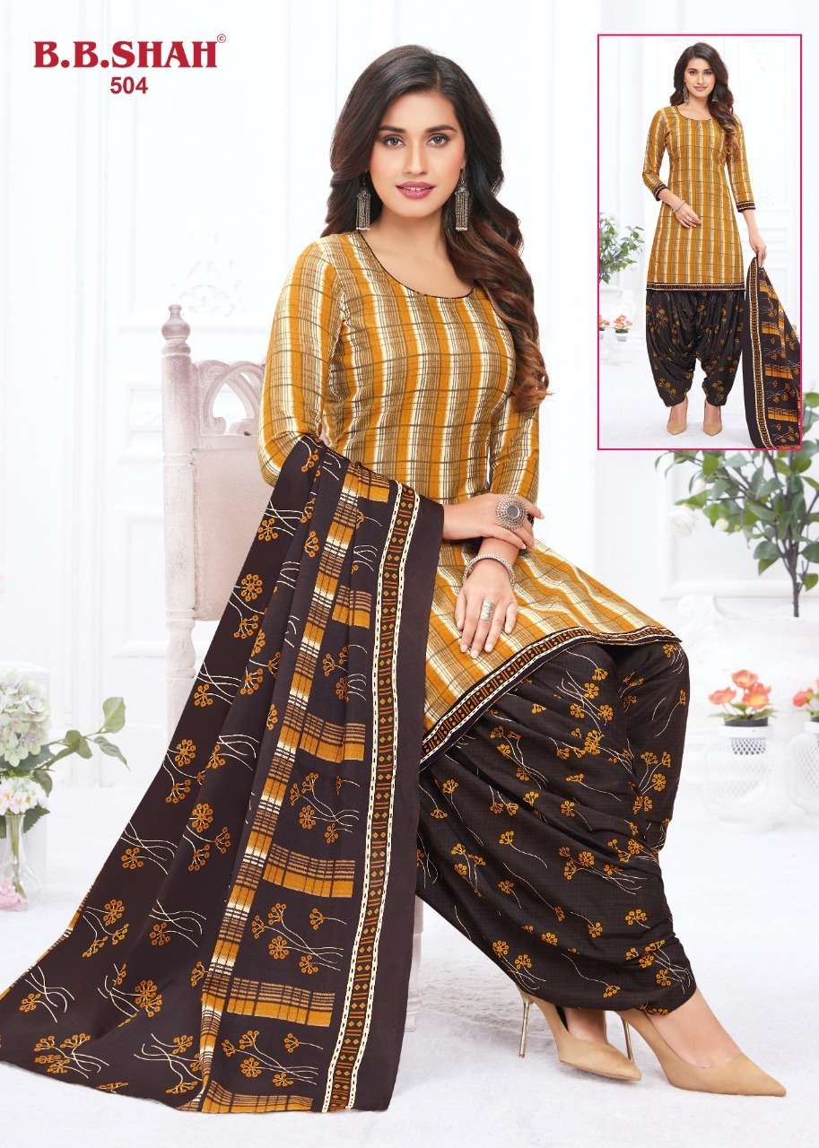 MEERA BY B B SHAH 501 TO 512 SERIES BEAUTIFUL STYLISH SUITS FANCY COLORFUL CASUAL WEAR & ETHNIC WEAR & READY TO WEAR HEAVY COTTON PRINTED DRESSES AT WHOLESALE PRICE