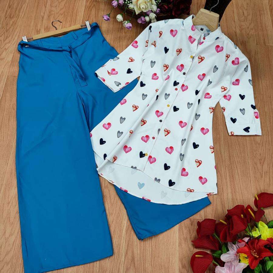 VD-09-3172 BY KAAMIRI 01 TO 07 SERIES BEAUTIFUL COLOURFUL STYLISH DESIGNER PRINTED CASUAL WEAR READY TO WEAR POLY RAYON PRINT TUNIC TOP AND BOTTOM AT WHOLESALE PRICE
