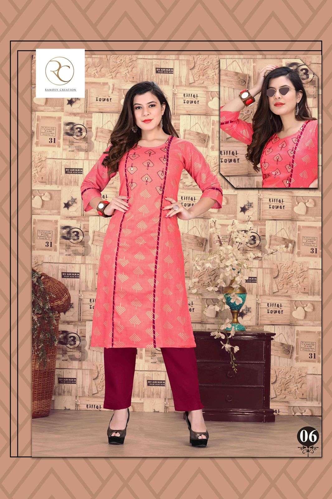 Aarvi Anokhi 1 Casual Wear Kurti With Pant Collection Design Catalog