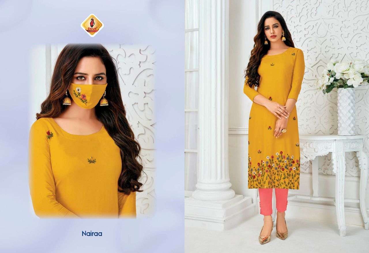 MANMOHINI VOL-11 BY SHRUTI 01 TO 04 SERIES DESIGNER STYLISH FANCY COLORFUL BEAUTIFUL PARTY WEAR & ETHNIC WEAR COLLECTION VISCOSE RAYON KURTIS AT WHOLESALE PRICE