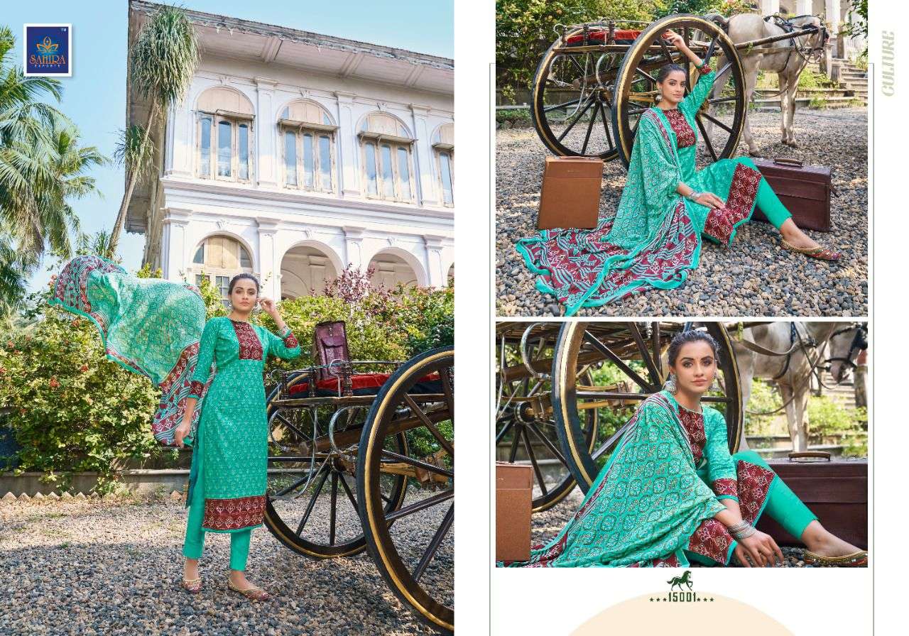 SAAVYA BY SAHIRA EXPORTS 15001 TO 15008 SERIES BEAUTIFUL STYLISH SUITS FANCY COLORFUL CASUAL WEAR & ETHNIC WEAR & READY TO WEAR JAM SATIN DRESSES AT WHOLESALE PRICE