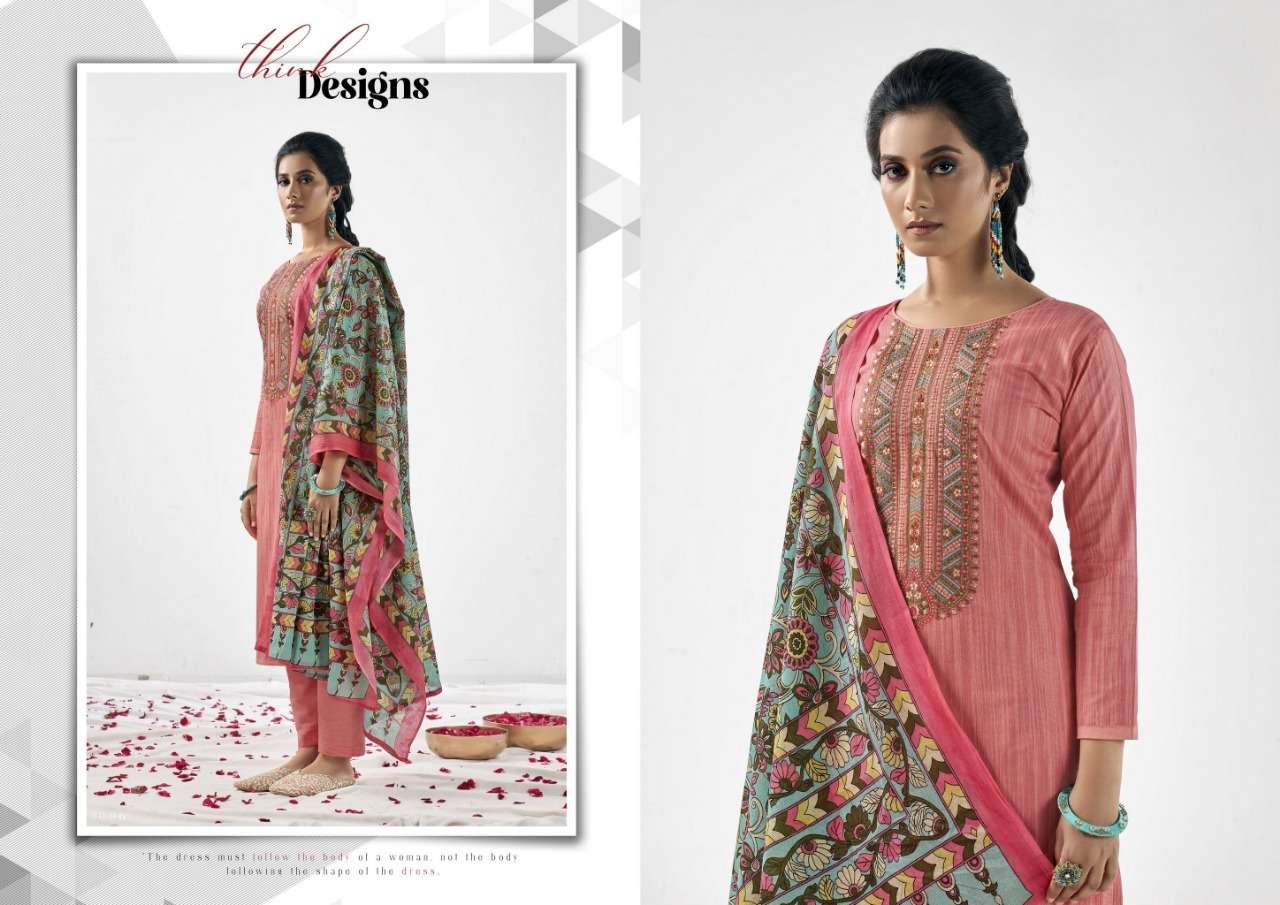 TAANYA BY YASHIKA TRENDS 1001 TO 1008 SERIES BEAUTIFUL STYLISH SUITS FANCY COLORFUL CASUAL WEAR & ETHNIC WEAR & READY TO WEAR HEAVY CAMBRIC PRINTED DRESSES AT WHOLESALE PRICE