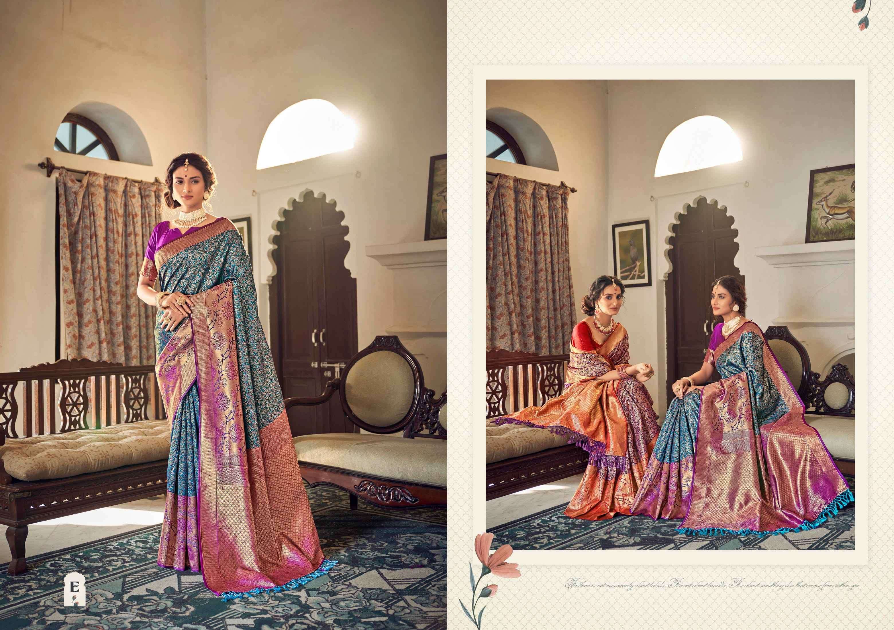 VARMALA SILK BY SHANGRILA A TO F SERIES INDIAN TRADITIONAL WEAR COLLECTION BEAUTIFUL STYLISH FANCY COLORFUL PARTY WEAR & OCCASIONAL WEAR PURE SILK SAREES AT WHOLESALE PRICE
