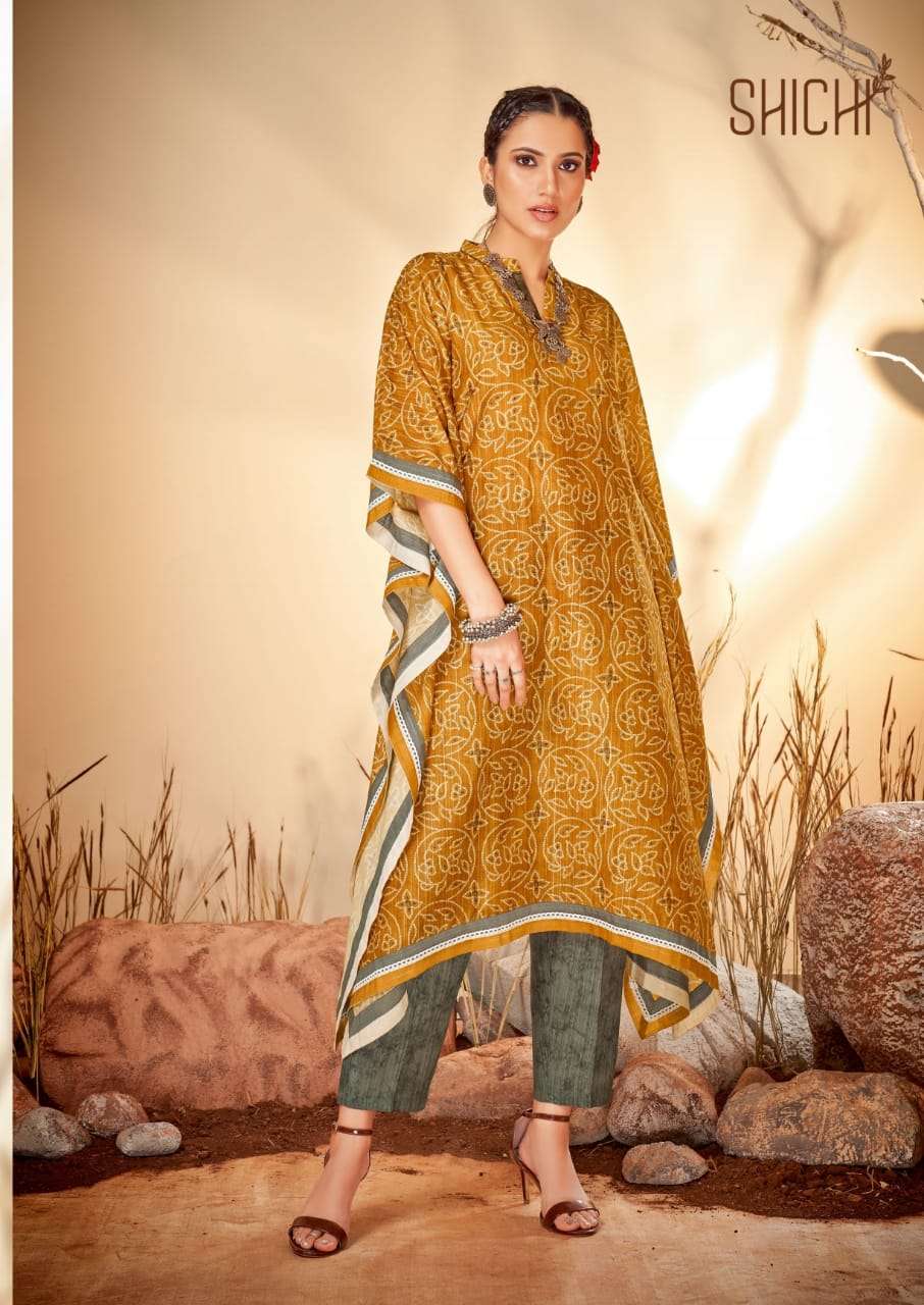 KAYA BY SHICHI 31 TO 36 SERIES DESIGNER STYLISH FANCY COLORFUL BEAUTIFUL PARTY WEAR & ETHNIC WEAR COLLECTION MUSLIN VISCOSE KURTIS AT WHOLESALE PRICE