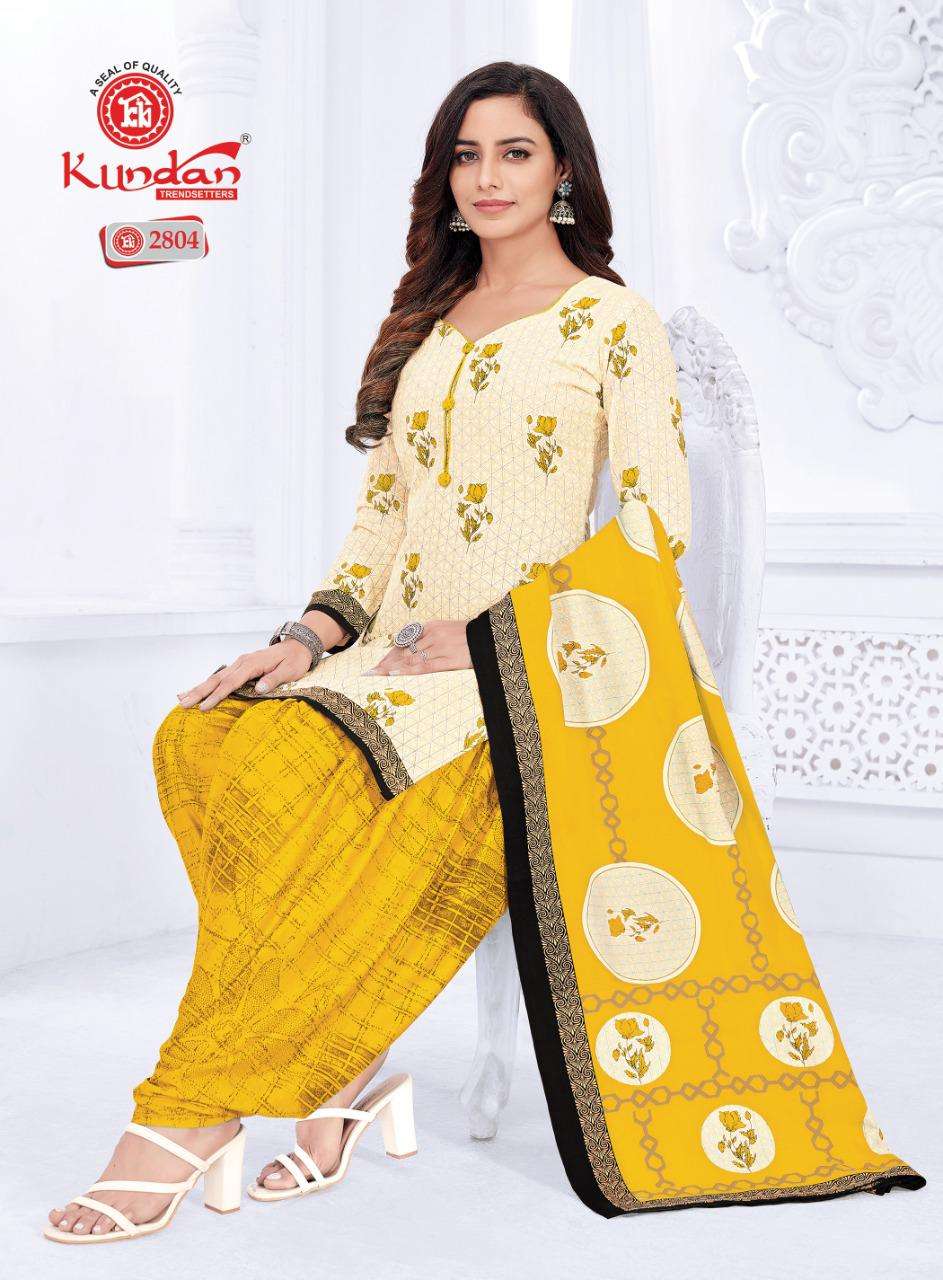 K4U VOL-28 BY KUNDAN 2801 TO 2836 SERIES BEAUTIFUL STYLISH SUITS FANCY COLORFUL CASUAL WEAR & ETHNIC WEAR & READY TO WEAR PURE COTTON PRINTED DRESSES AT WHOLESALE PRICE