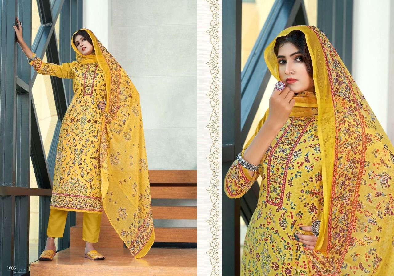 VOILET BY RADHA FAB 1001 TO 1010 SERIES BEAUTIFUL STYLISH SUITS FANCY COLORFUL CASUAL WEAR & ETHNIC WEAR & READY TO WEAR CAMBRIC COTTON PRINTED DRESSES AT WHOLESALE PRICE