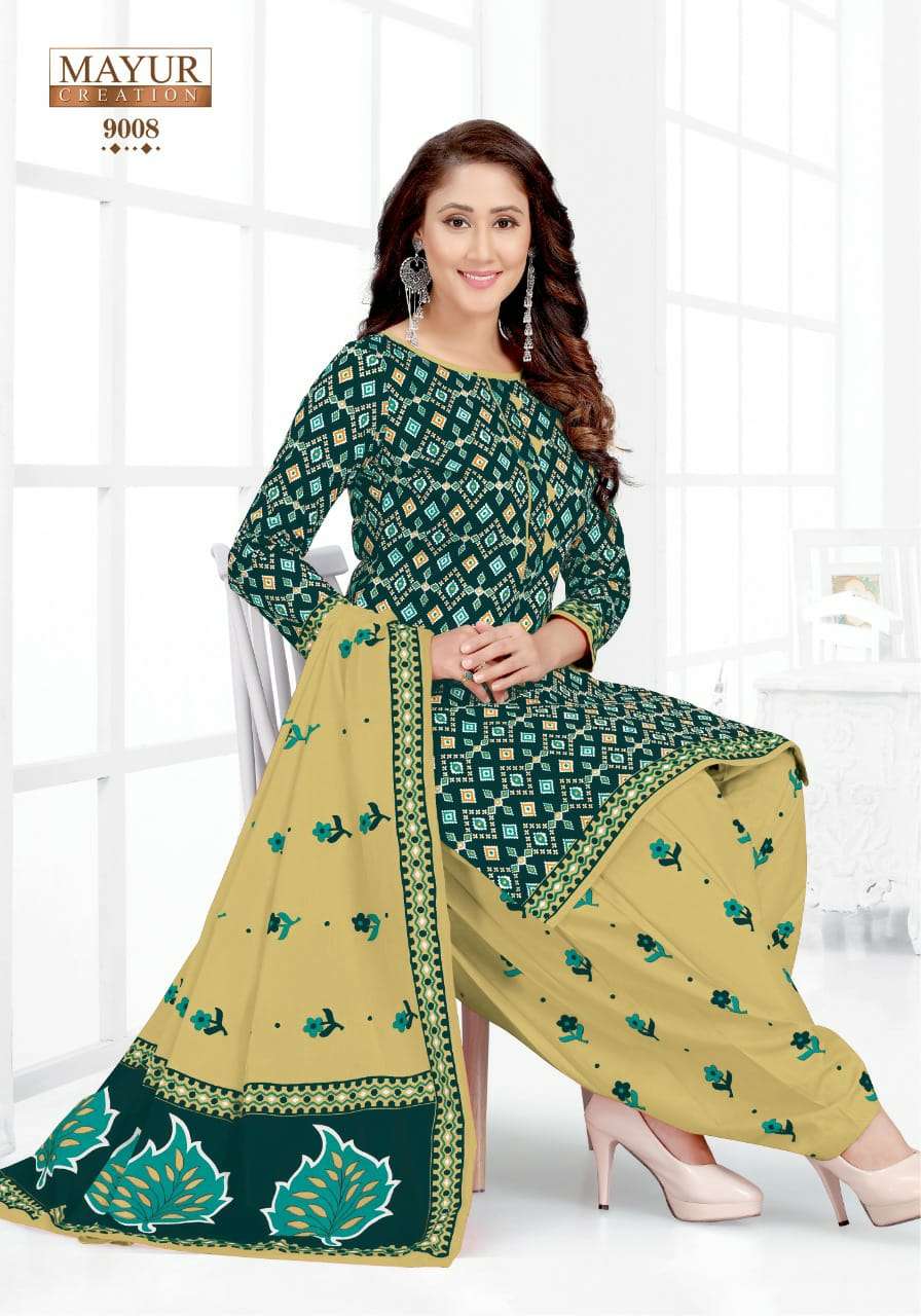 IKKAT SPECIAL VOL-9 BY MAYUR CREATION 9001 TO 9010 SERIES BEAUTIFUL SUITS STYLISH FANCY COLORFUL CASUAL WEAR & ETHNIC WEAR PURE COTTON DRESSES AT WHOLESALE PRICE