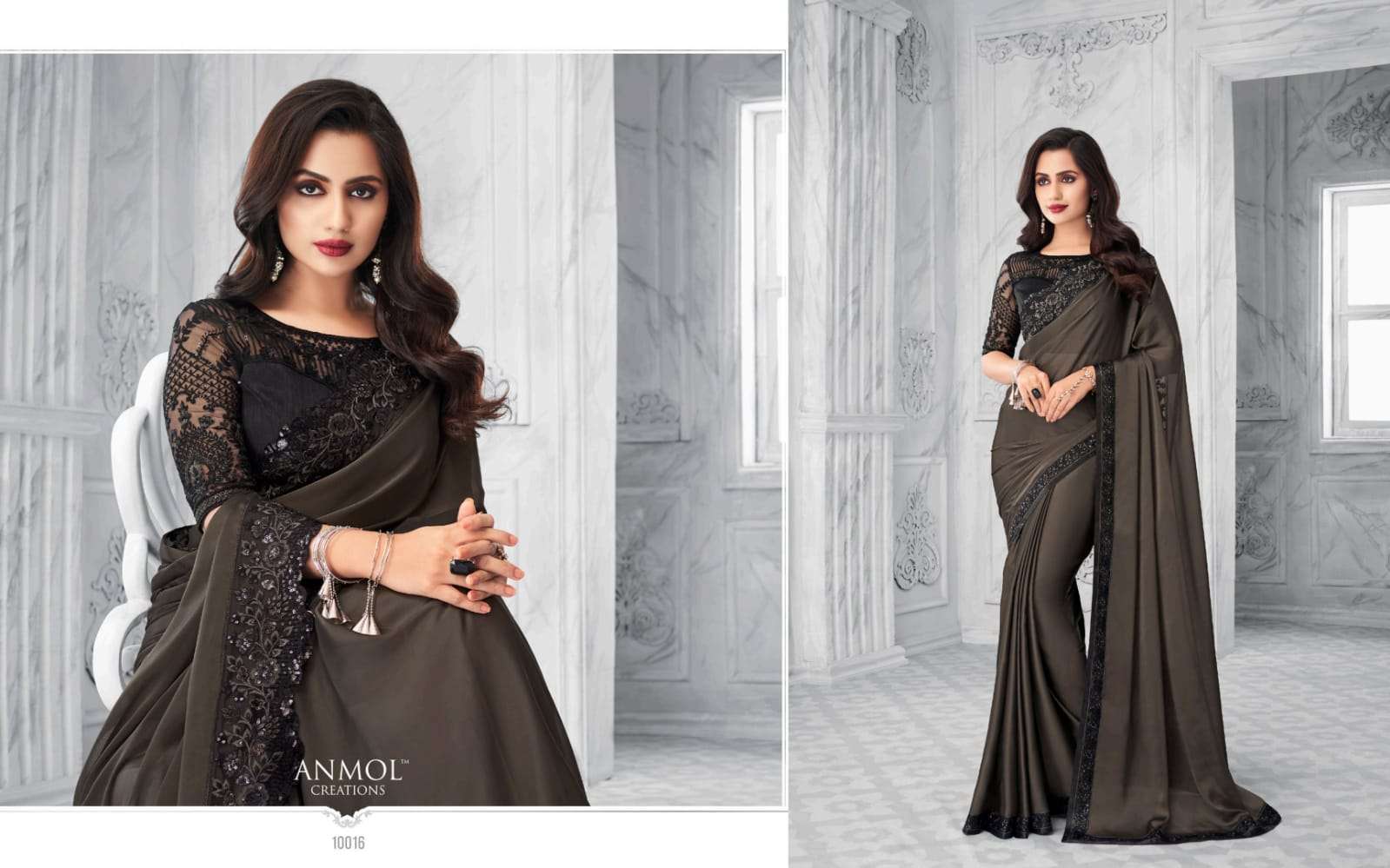 ELEGANCE VOL-14 BY ANMOL CREATION 10001 TO 10016 SERIES INDIAN TRADITIONAL WEAR COLLECTION BEAUTIFUL STYLISH FANCY COLORFUL PARTY WEAR & OCCASIONAL WEAR FANCY SAREES AT WHOLESALE PRICE