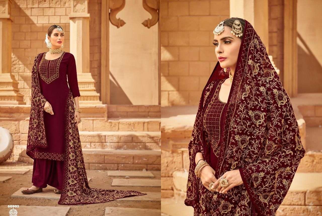 PAKEEZAH VOL-2 BY RIANA 60901 TO 60905 SERIES BEAUTIFUL SHARARA SUITS COLORFUL STYLISH FANCY CASUAL WEAR & ETHNIC WEAR FANCY DRESSES AT WHOLESALE PRICE