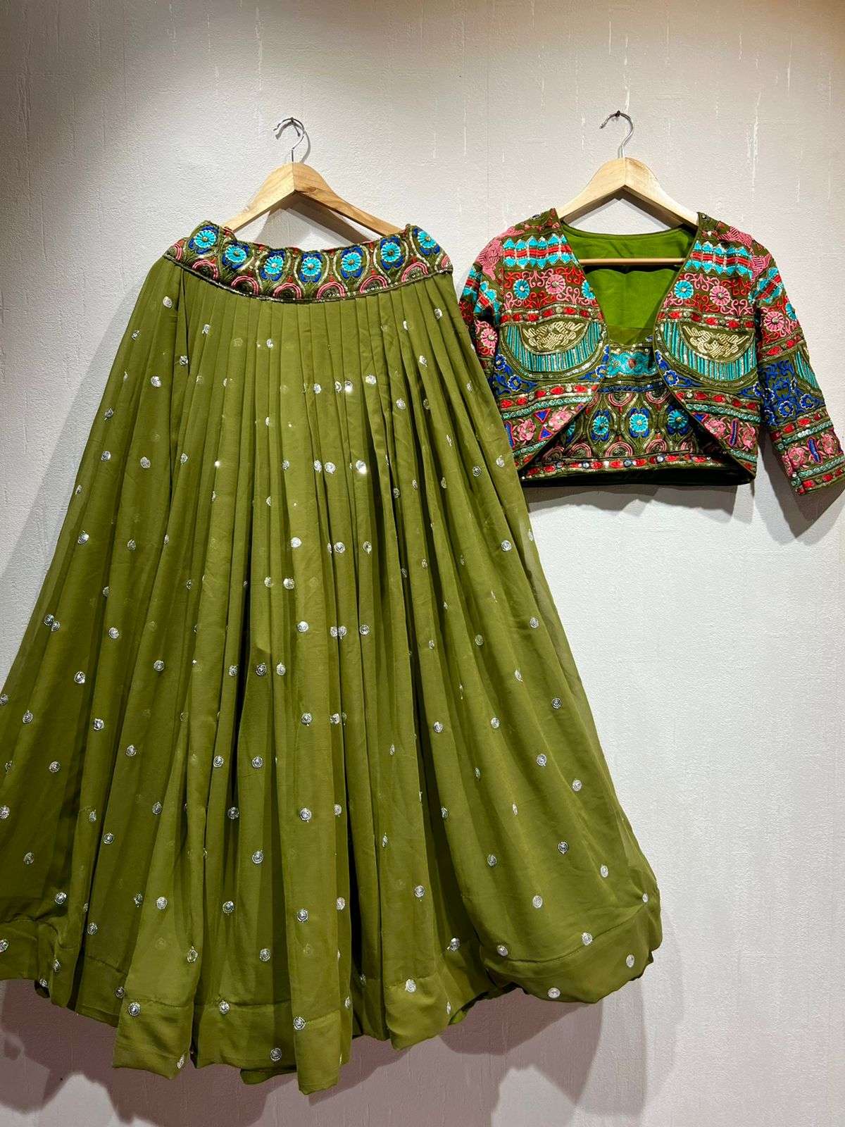 Zf-8932 by Fashid Wholesale Beautiful Colorful Fancy Wedding Collection Occasional Wear & Party Wear Faux Georgette Lehenga At Wholesale Price