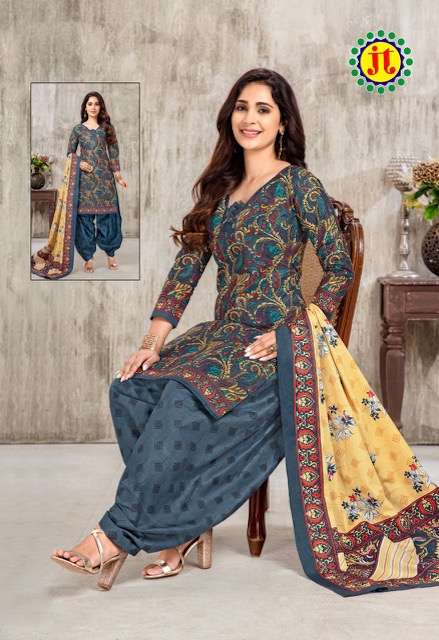 ANUPAMA BY JT 1001 TO 1010 SERIES BEAUTIFUL SUITS COLORFUL STYLISH FANCY CASUAL WEAR & ETHNIC WEAR COTTON PRINT DRESSES AT WHOLESALE PRICE