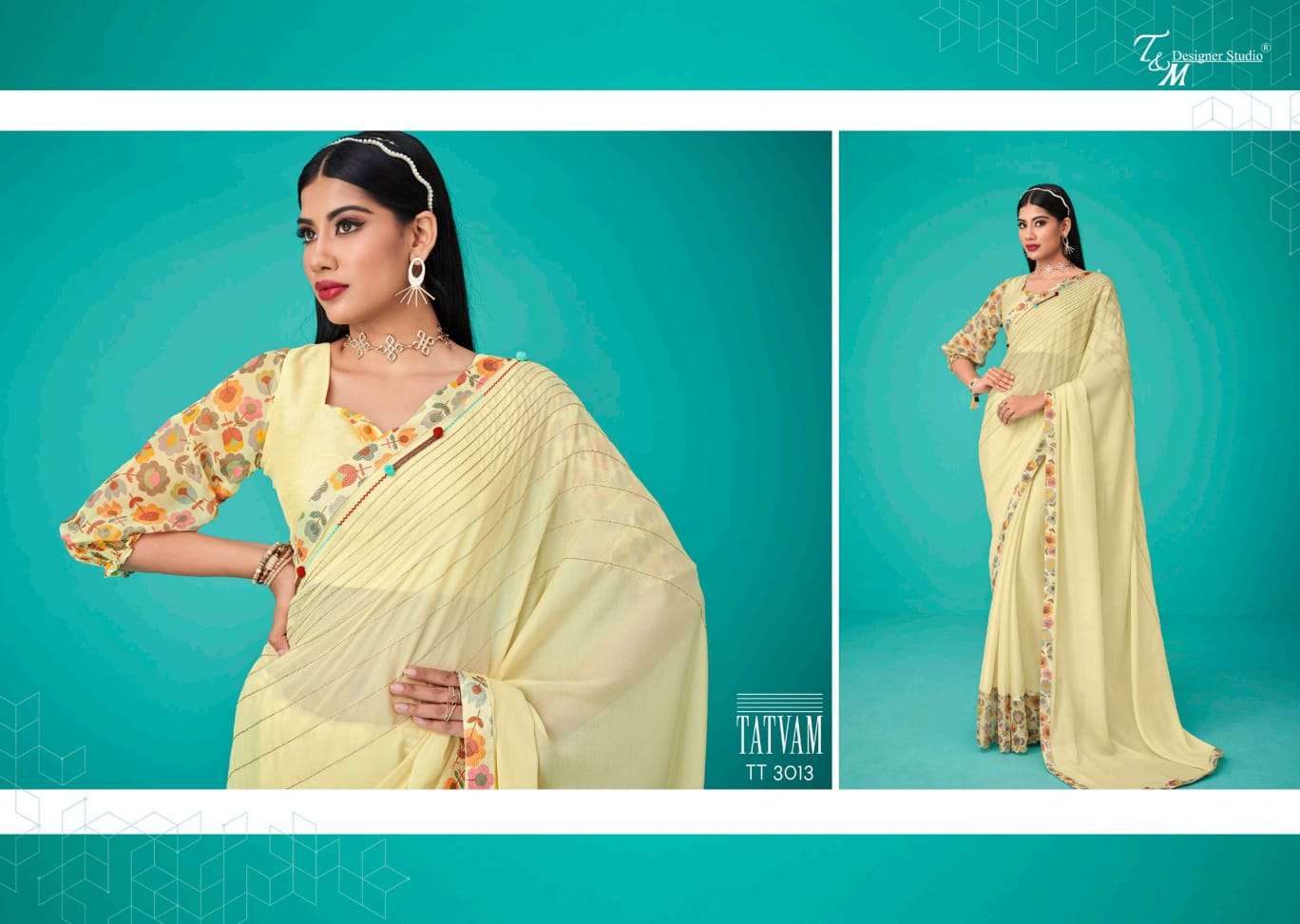 TATVAM VOL-30 BY T AND M DESIGNER STUDIO 3009 TO 3022 SERIES BEAUTIFUL SUITS COLORFUL STYLISH FANCY CASUAL WEAR & ETHNIC WEAR FANCY DRESSES AT WHOLESALE PRICE