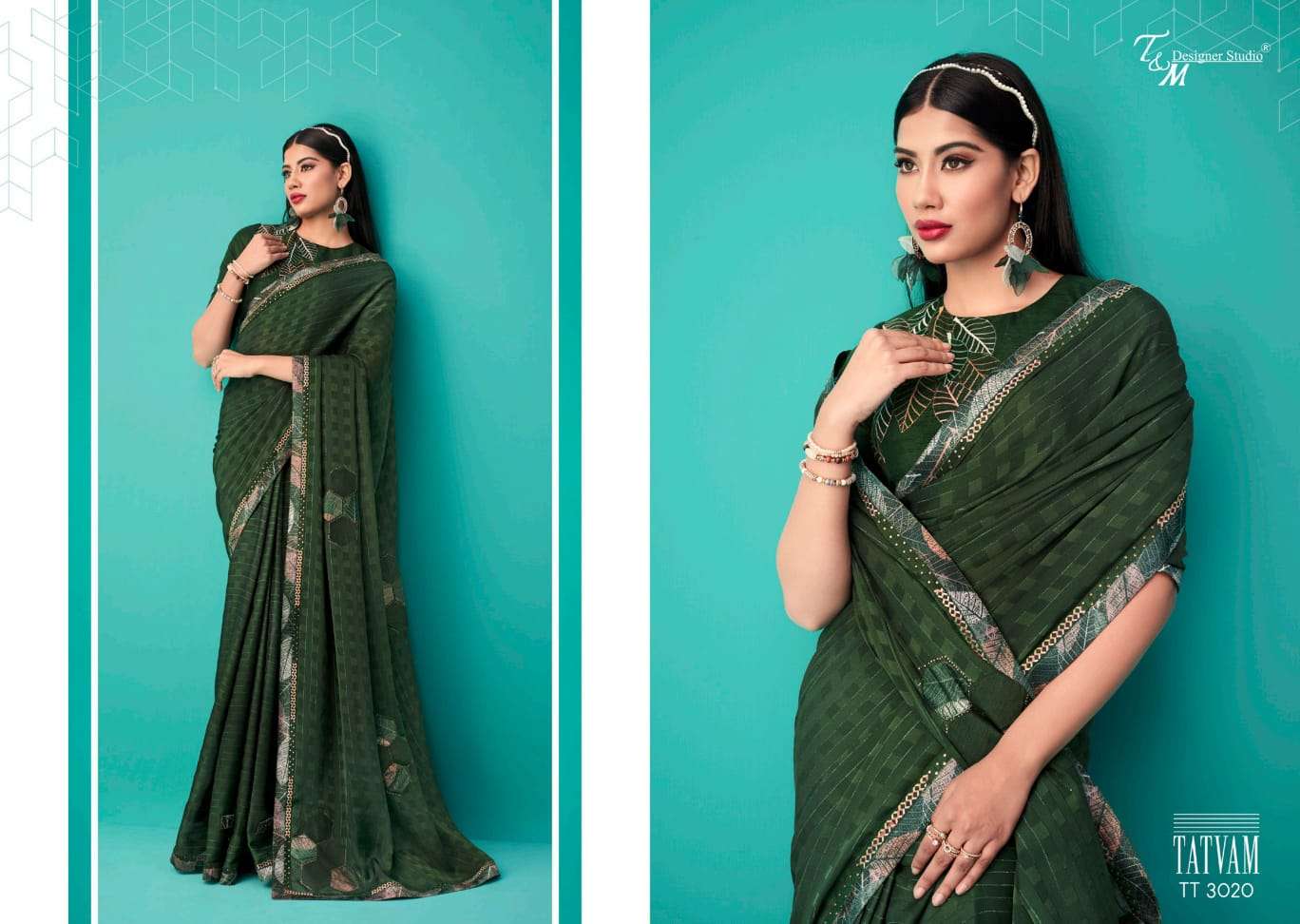 TATVAM VOL-30 BY T AND M DESIGNER STUDIO 3009 TO 3022 SERIES BEAUTIFUL SUITS COLORFUL STYLISH FANCY CASUAL WEAR & ETHNIC WEAR FANCY DRESSES AT WHOLESALE PRICE