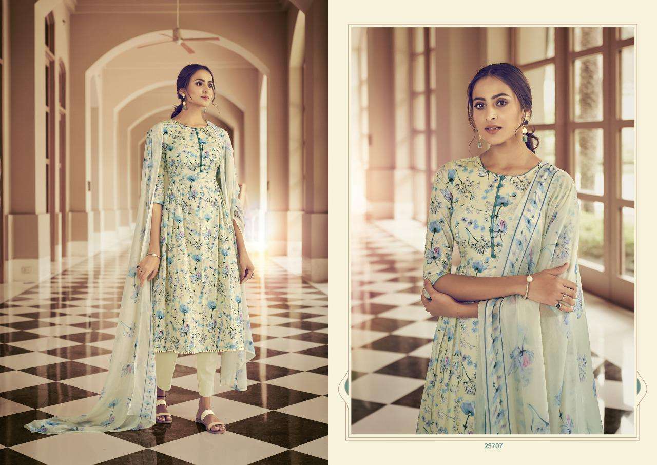DRUVI BY SARGAM PRINTS 23701 TO 23707 SERIES INDIAN TRADITIONAL WEAR COLLECTION BEAUTIFUL STYLISH FANCY COLORFUL PARTY WEAR & OCCASIONAL WEAR PURE COTTON PRINT DRESSES AT WHOLESALE PRICE