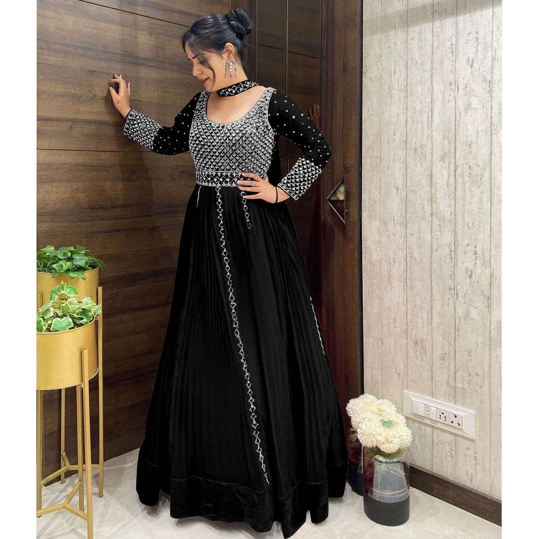 Net Indo-Western Gowns for Women: Buy Online | Utsav Fashion