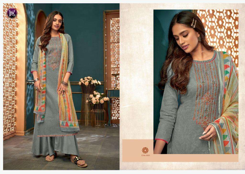 PRINCESS VOL-3 BY KALA FASHION 3001 TO 3006 SERIES BEAUTIFUL STYLISH SUITS FANCY COLORFUL CASUAL WEAR & ETHNIC WEAR & READY TO WEAR COTTON PRINTED DRESSES AT WHOLESALE PRICE