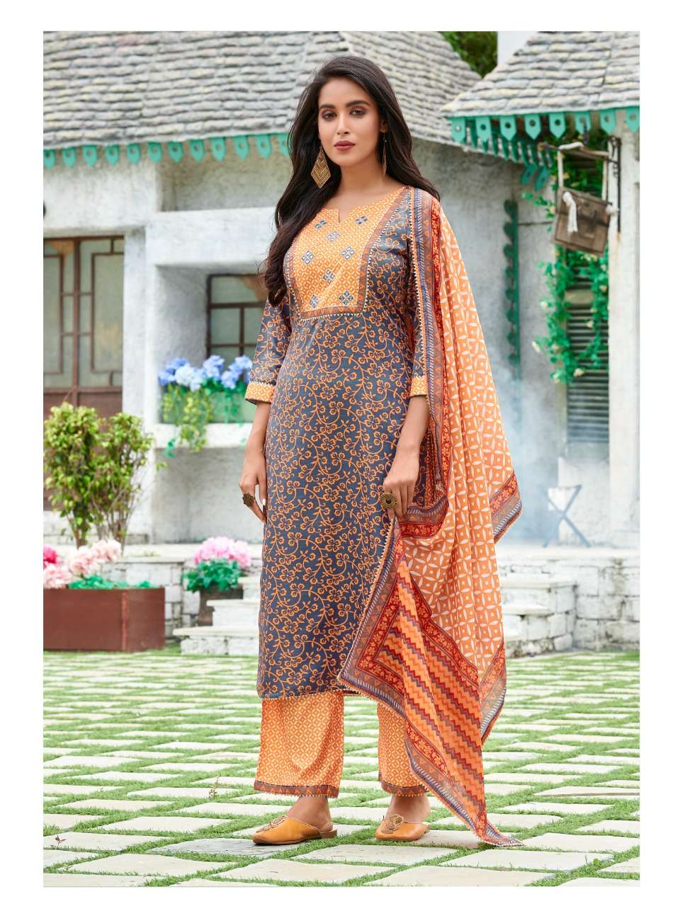 BASANT NX BY LILY BEAUTIFUL SUITS COLORFUL STYLISH FANCY CASUAL WEAR & ETHNIC WEAR LINEN COTTON DRESSES AT WHOLESALE PRICE