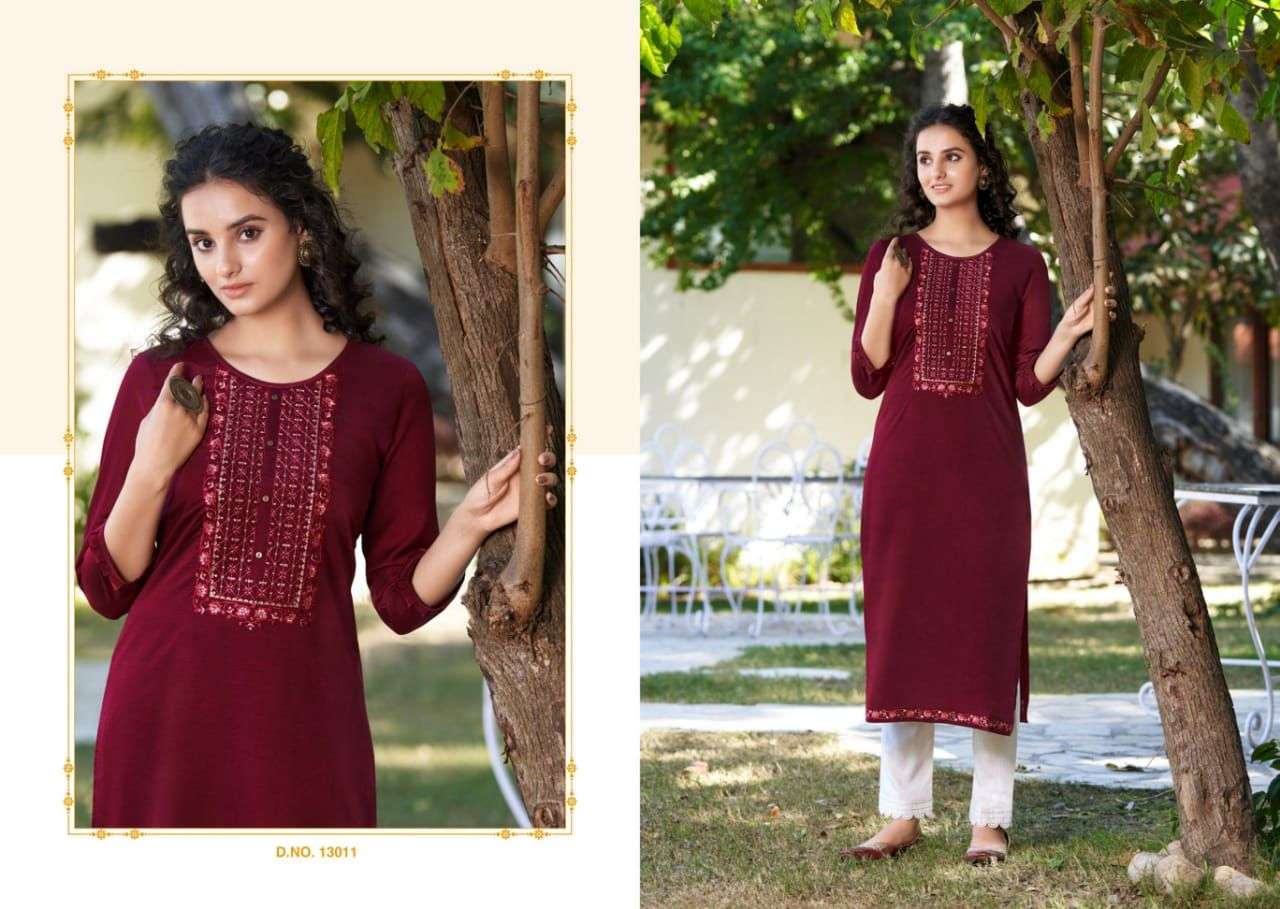 KITES VOL-4 BY KIVI 13011 TO 13018 SERIES DESIGNER STYLISH FANCY COLORFUL BEAUTIFUL PARTY WEAR & ETHNIC WEAR COLLECTION SILK EMBROIDERY KURTIS AT WHOLESALE PRICE