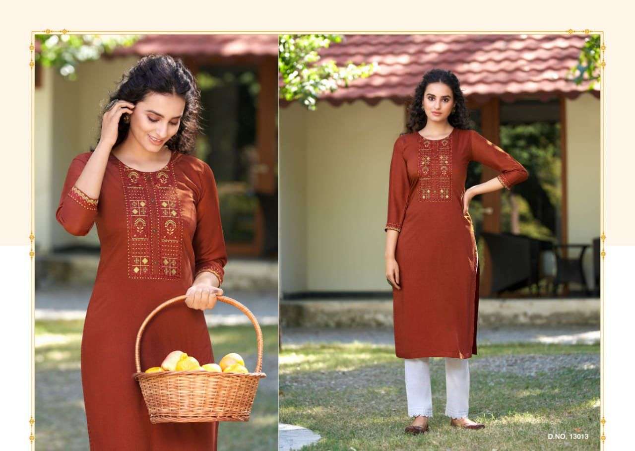 KITES VOL-4 BY KIVI 13011 TO 13018 SERIES DESIGNER STYLISH FANCY COLORFUL BEAUTIFUL PARTY WEAR & ETHNIC WEAR COLLECTION SILK EMBROIDERY KURTIS AT WHOLESALE PRICE