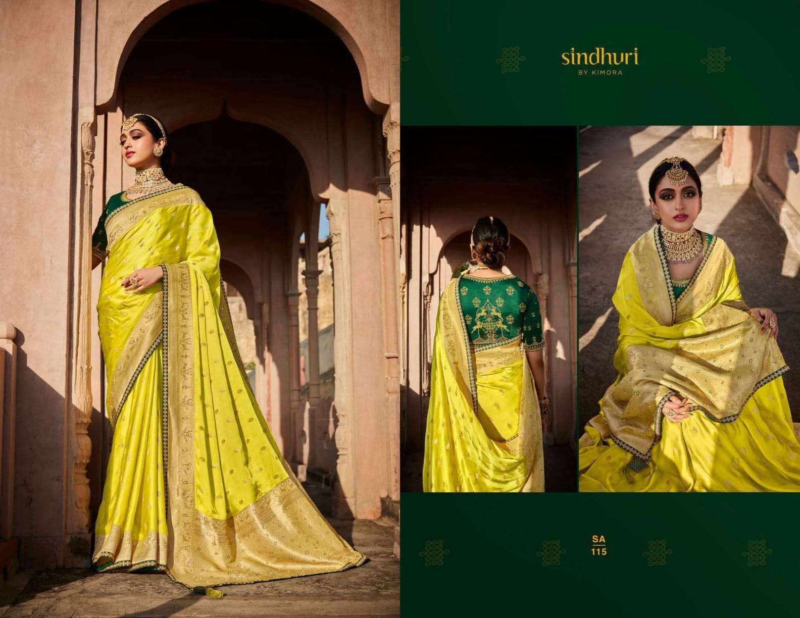 SINDHURI RAJKUMARI BY KIMORA FASHION 111 TO 119 SERIES INDIAN TRADITIONAL WEAR COLLECTION BEAUTIFUL STYLISH FANCY COLORFUL PARTY WEAR & OCCASIONAL WEAR SILK SAREES AT WHOLESALE PRICE