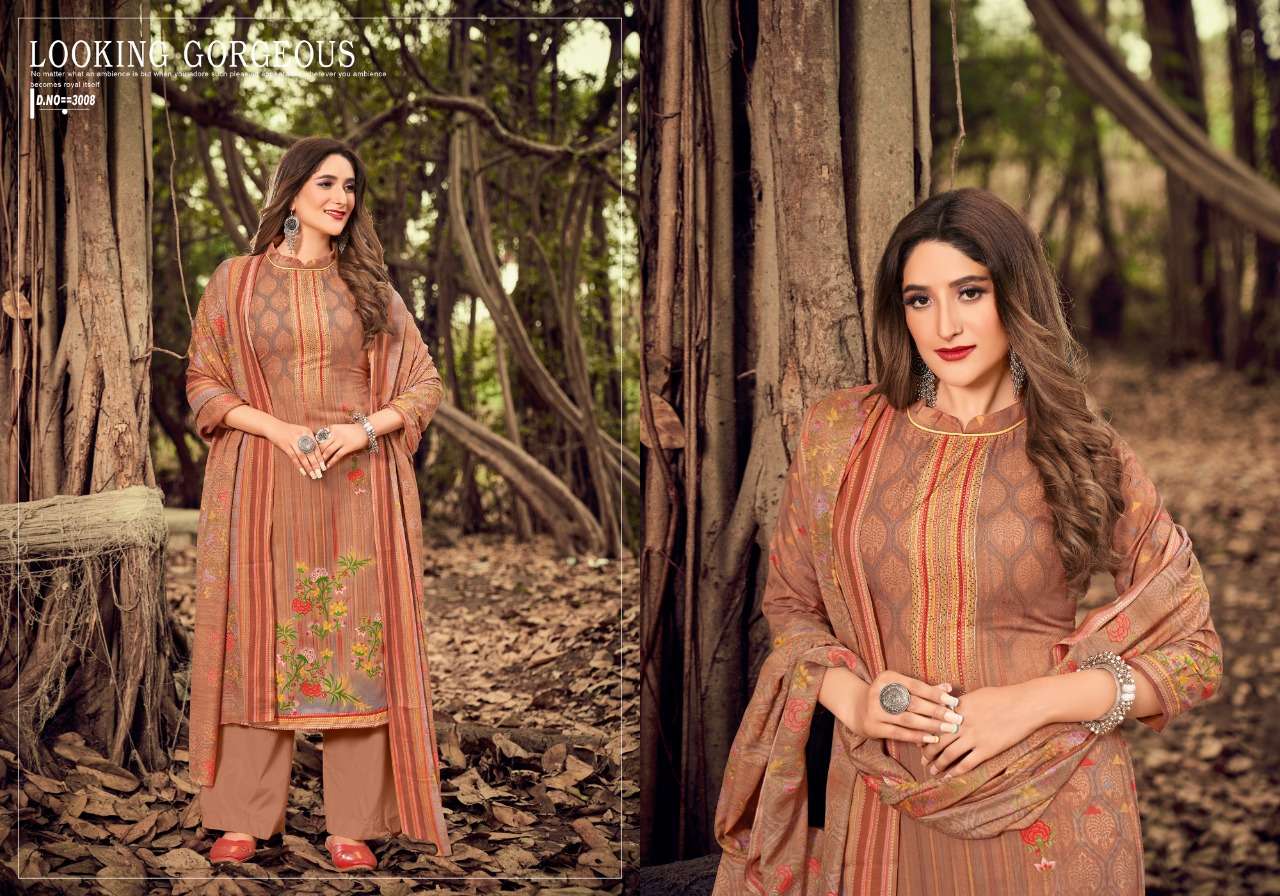 INAYAT VOL-3 BY ADEEVA TRENDZ 3001 TO 3010 SERIES BEAUTIFUL STYLISH SUITS FANCY COLORFUL CASUAL WEAR & ETHNIC WEAR & READY TO WEAR COTTON DIGITAL PRINTED DRESSES AT WHOLESALE PRICE