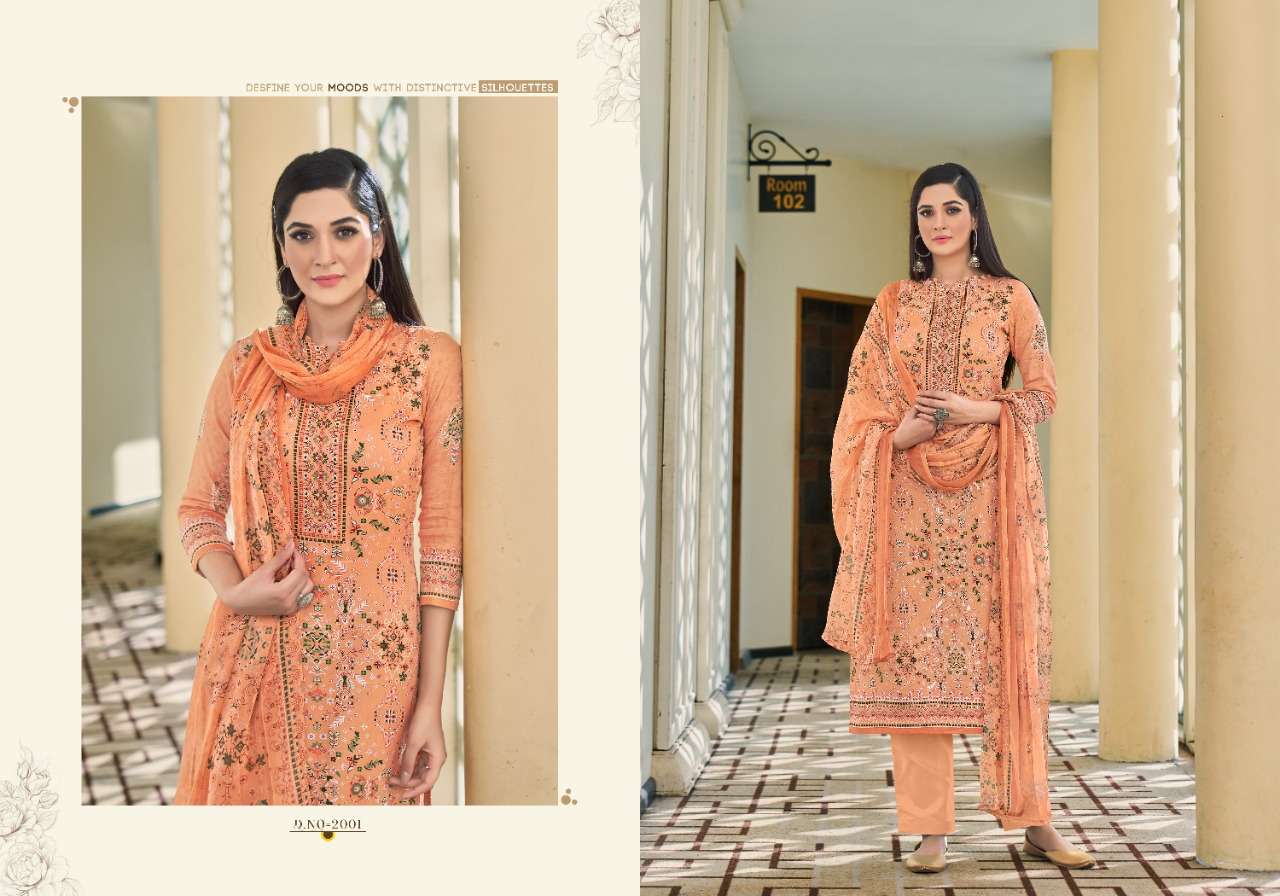 AVISHA BY SIYONA 2001 TO 2008 SERIES BEAUTIFUL STYLISH SUITS FANCY COLORFUL CASUAL WEAR & ETHNIC WEAR & READY TO WEAR PURE COTTON SATIN PRINTED DRESSES AT WHOLESALE PRICE