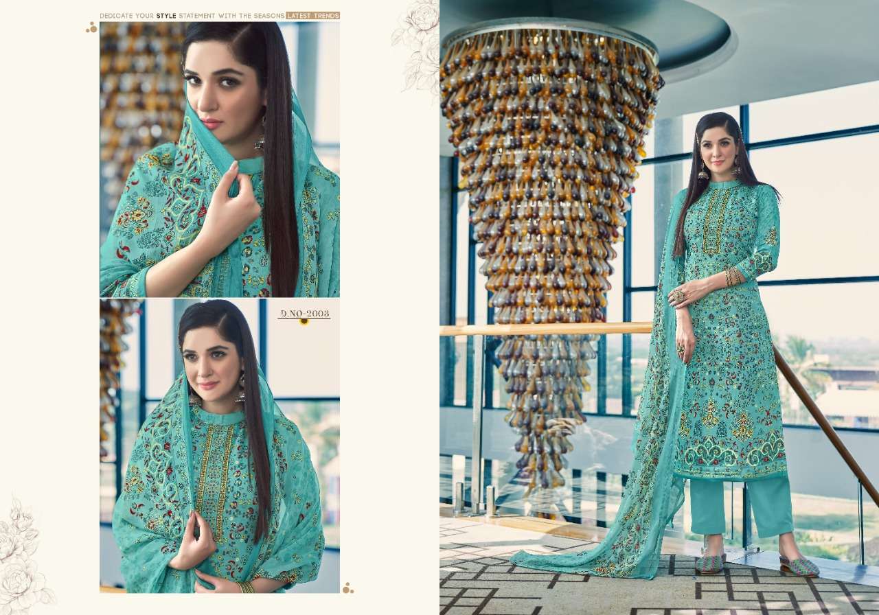 AVISHA BY SIYONA 2001 TO 2008 SERIES BEAUTIFUL STYLISH SUITS FANCY COLORFUL CASUAL WEAR & ETHNIC WEAR & READY TO WEAR PURE COTTON SATIN PRINTED DRESSES AT WHOLESALE PRICE