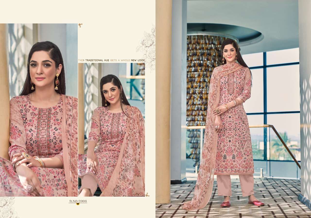 AVISHA BY SIYONA 2001 TO 2008 SERIES BEAUTIFUL STYLISH SUITS FANCY COLORFUL CASUAL WEAR & ETHNIC WEAR & READY TO WEAR PURE COTTON SATIN PRINTED DRESSES AT WHOLESALE PRICE