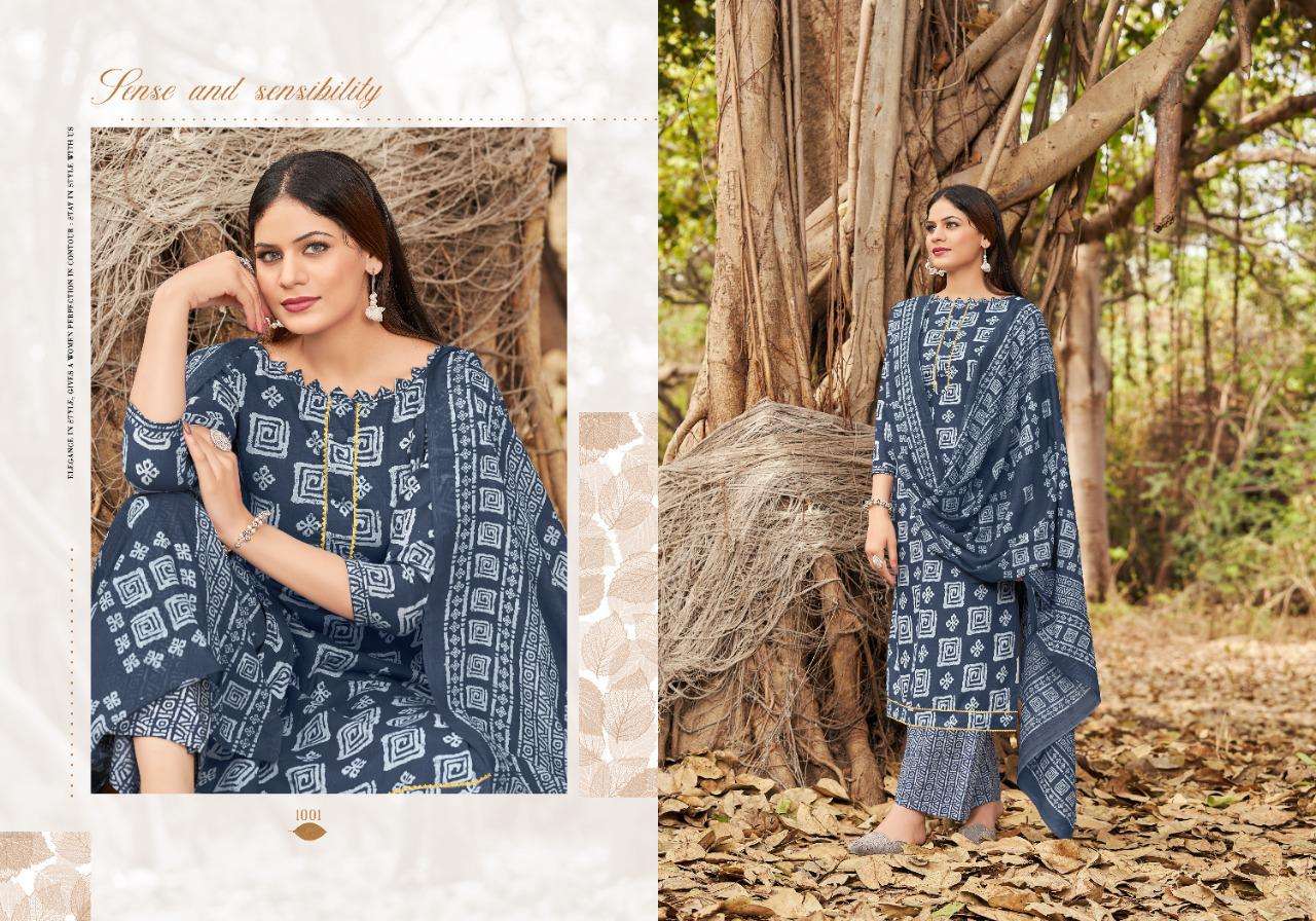 RUHI BY RADHA FABS 1001 TO 1010 SERIES INDIAN TRADITIONAL WEAR COLLECTION BEAUTIFUL STYLISH FANCY COLORFUL PARTY WEAR & OCCASIONAL WEAR PURE COTTON PRINT DRESSES AT WHOLESALE PRICE
