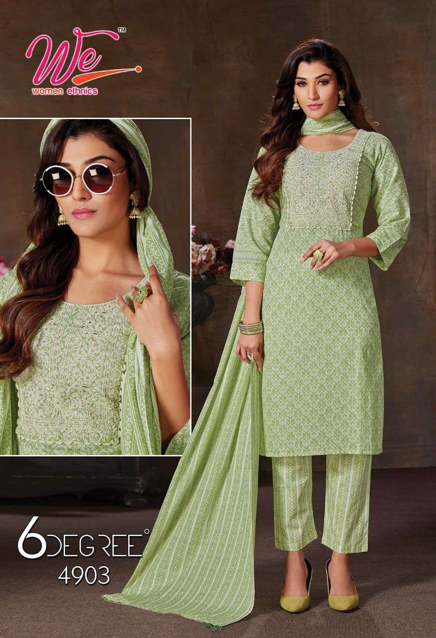 6 DEGREE BY WOMEN ETHNIC 4901 TO 4906 SERIES BEAUTIFUL SUITS COLORFUL STYLISH FANCY CASUAL WEAR & ETHNIC WEAR FANCY DRESSES AT WHOLESALE PRICE