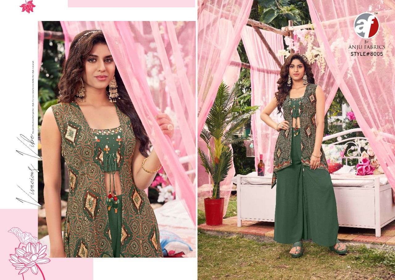 CINDERELLA BY AF 8001 TO 8005 SERIES DESIGNER STYLISH FANCY COLORFUL BEAUTIFUL PARTY WEAR & ETHNIC WEAR COLLECTION PURE GEORGETTE TOPS WITH BOTTOM AT WHOLESALE PRICE