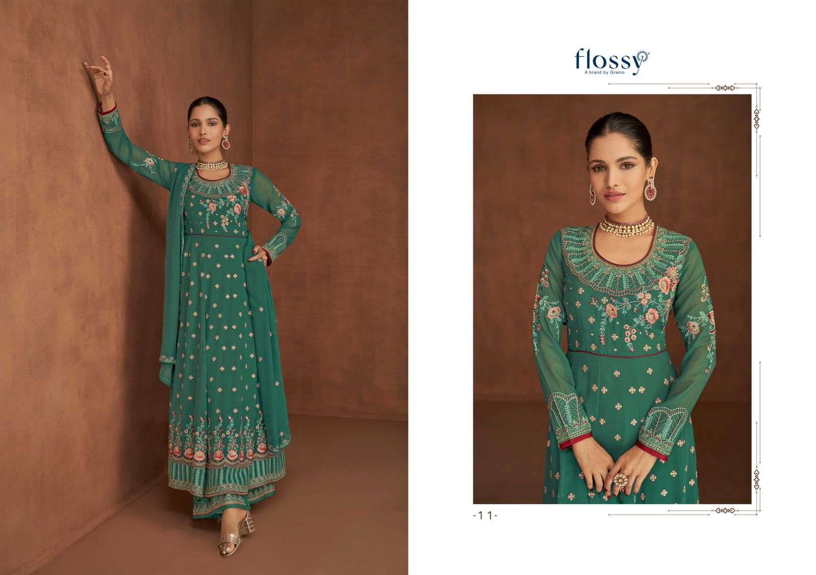 Panihari Vol-2 By Flossy 09 To 12 Series Beautiful Anarkali Suits Colorful Stylish Fancy Casual Wear & Ethnic Wear Heavy Real Georgette Dresses At Wholesale Price