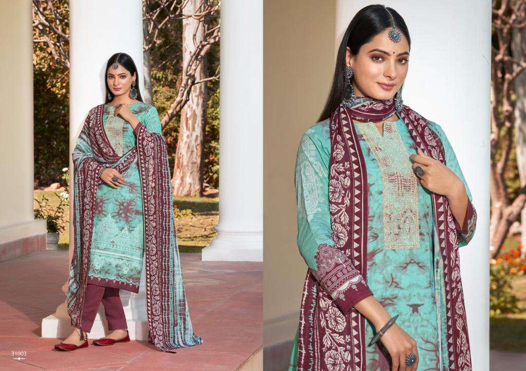 AARVI BY SELTOS 31001 TO 31008 SERIES BEAUTIFUL SUITS COLORFUL STYLISH FANCY CASUAL WEAR & ETHNIC WEAR PURE LAWN PRINT DRESSES AT WHOLESALE PRICE