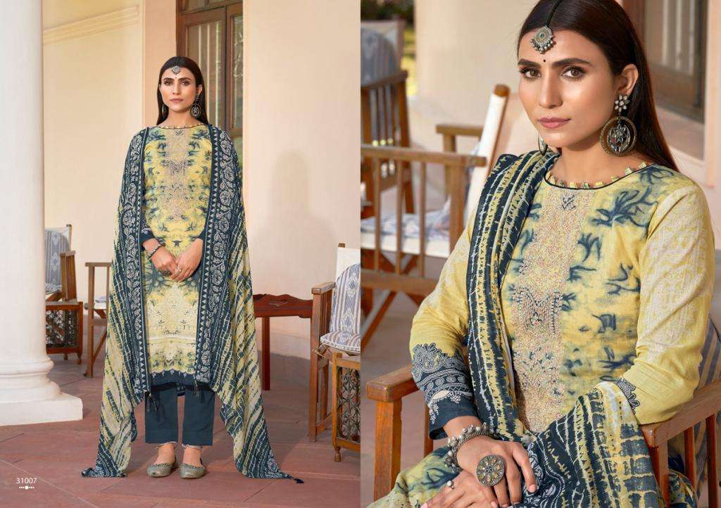 AARVI BY SELTOS 31001 TO 31008 SERIES BEAUTIFUL SUITS COLORFUL STYLISH FANCY CASUAL WEAR & ETHNIC WEAR PURE LAWN PRINT DRESSES AT WHOLESALE PRICE