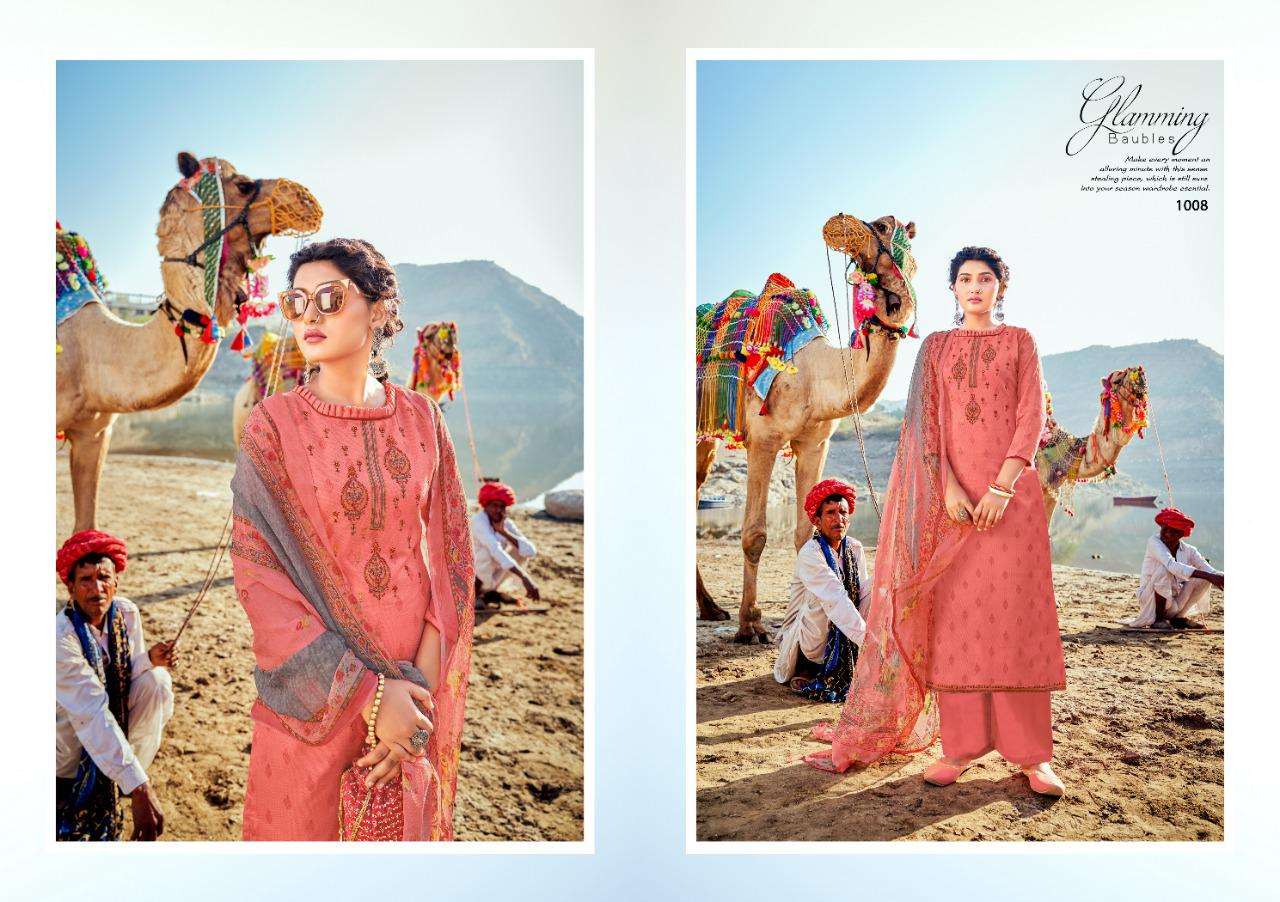 HINAAZ BY SIYONI 30001 TO 30008 SERIES BEAUTIFUL SUITS COLORFUL STYLISH FANCY CASUAL WEAR & ETHNIC WEAR HEAVY JAM COTTON PRINT DRESSES AT WHOLESALE PRICE