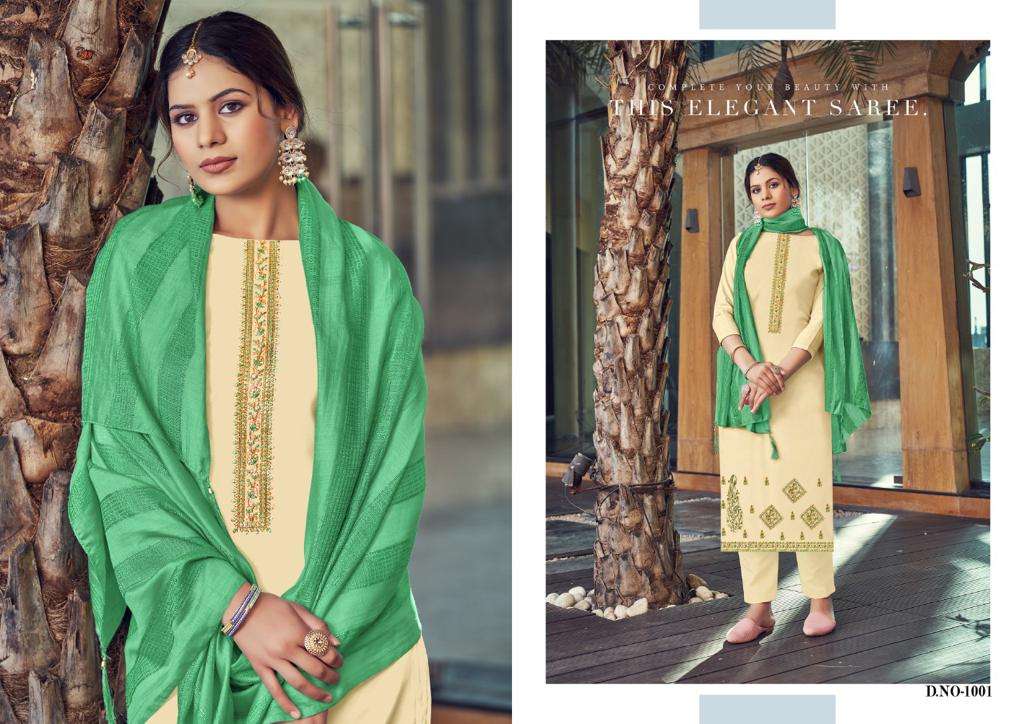 ATHEENA BY SELTOS 1001 TO 1006 SERIES BEAUTIFUL SUITS COLORFUL STYLISH FANCY CASUAL WEAR & ETHNIC WEAR PURE COTTON SILK DRESSES AT WHOLESALE PRICE