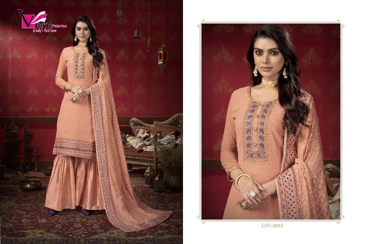 Zeeya Erina By Varni Fabrics 1401 To 1403 Series Suits Beautiful Fancy Colorful Stylish Party Wear & Occasional Wear Pure Modal Silk Dresses At Wholesale Price