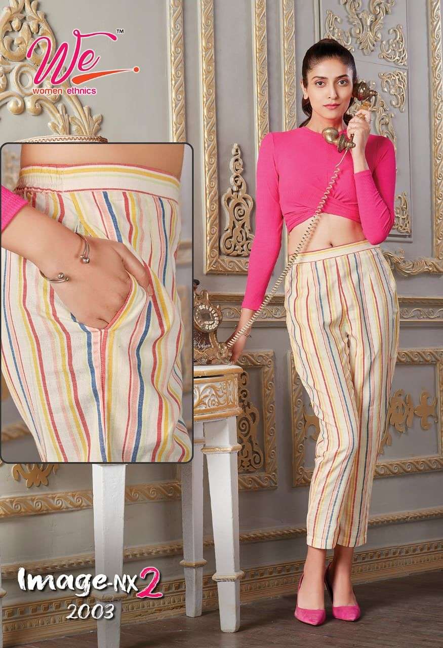 IMAGE NX VOL-2 BY WOMEN ETHNICS 2001 TO 2008 SERIES STYLISH FANCY BEAUTIFUL COLORFUL CASUAL WEAR & ETHNIC WEAR ITALIAN PANTS AT WHOLESALE PRICE
