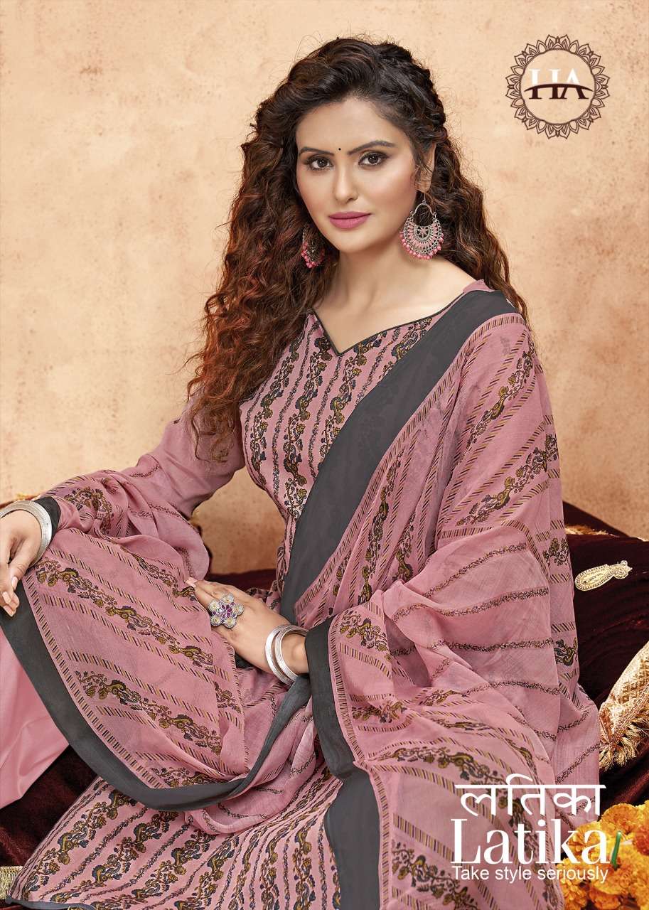 LATIKA BY HARSHIT FASHION HUB 931-001 TO 931-008 SERIES BEAUTIFUL STYLISH SUITS FANCY COLORFUL CASUAL WEAR & ETHNIC WEAR & READY TO WEAR PURE JAM COTTON PRINTED DRESSES AT WHOLESALE PRICE