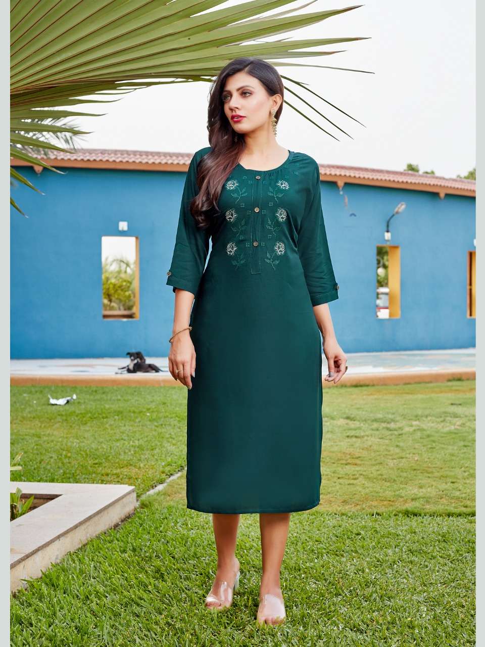 SHIKWA VOL-4 BY RUNG 01 TO 10 SERIES DESIGNER STYLISH FANCY COLORFUL BEAUTIFUL PARTY WEAR & ETHNIC WEAR COLLECTION RAYON SLUB WITH WORK KURTIS AT WHOLESALE PRICE