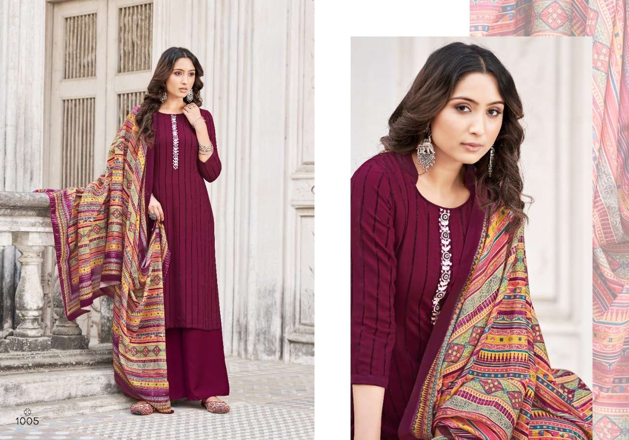 RETRO BY SWEETY FASHION 1001 TO 1008 SERIES INDIAN TRADITIONAL WEAR COLLECTION BEAUTIFUL STYLISH FANCY COLORFUL PARTY WEAR & OCCASIONAL WEAR PURE RAYON WITH WORK DRESSES AT WHOLESALE PRICE