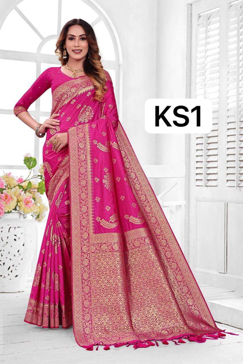 KOCHAM SILK BY SHREE MATARAM 01 TO 06 SERIES INDIAN TRADITIONAL WEAR COLLECTION BEAUTIFUL STYLISH FANCY COLORFUL PARTY WEAR & OCCASIONAL WEAR SILK COTTON SAREES AT WHOLESALE PRICE