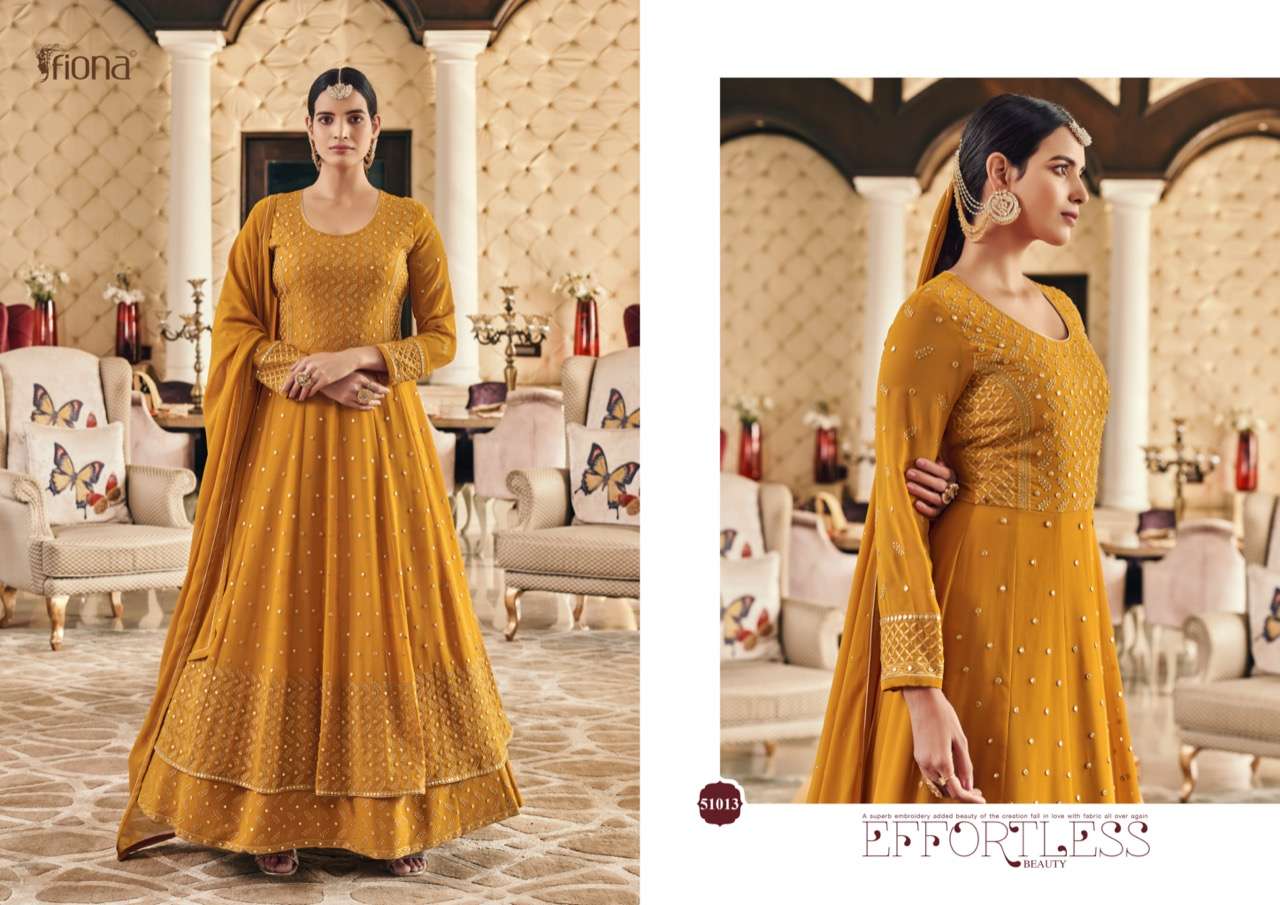 Sachi Vol-1 By Fiona 51011 To 51013 Series Beautiful Anarkali Suits Colorful Stylish Fancy Casual Wear & Ethnic Wear Georgette Embroidered Dresses At Wholesale Price