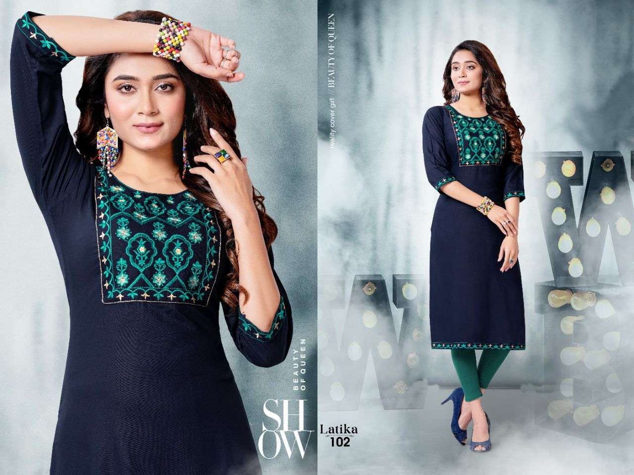 LATIKA BY KAAMIRI 101 TO 108 SERIES DESIGNER STYLISH FANCY COLORFUL BEAUTIFUL PARTY WEAR ETHNIC