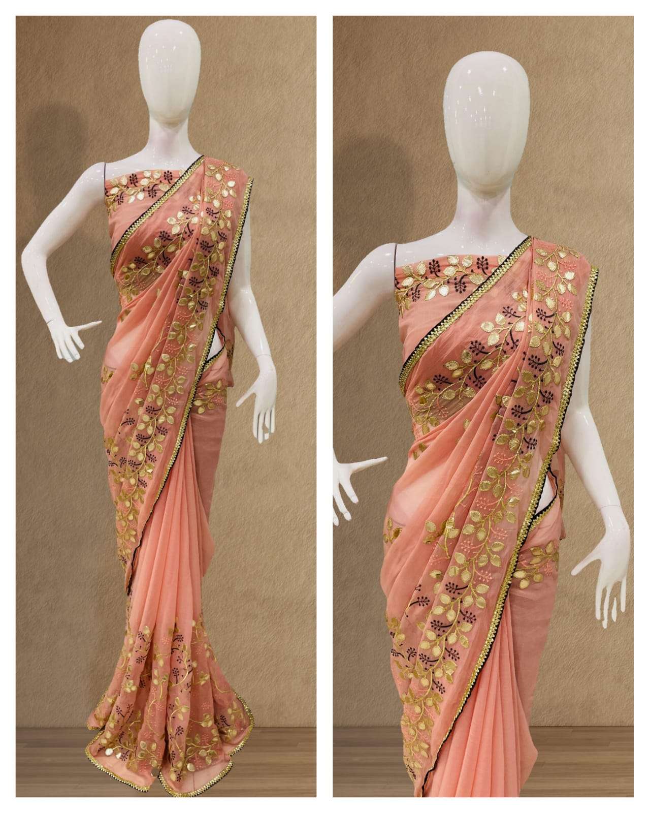 BILLIPATRA BY FASHID WHOLESALE 01 TO 03 SERIES MT INDIAN TRADITIONAL WEAR COLLECTION BEAUTIFUL STYLISH FANCY COLORFUL PARTY WEAR & OCCASIONAL WEAR PURE CHIFFON SAREES AT WHOLESALE PRICE