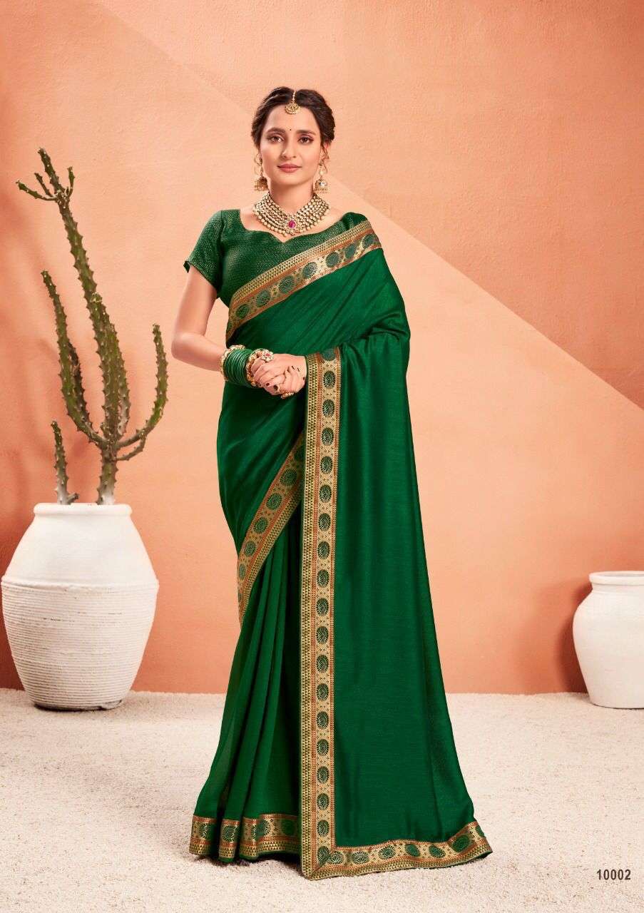 KAMINI SILK VOL-2 BY RIGHT WOMEN 10001 TO 10008 SERIES INDIAN TRADITIONAL WEAR COLLECTION BEAUTIFUL STYLISH FANCY COLORFUL PARTY WEAR & OCCASIONAL WEAR VICHITRA SAREES AT WHOLESALE PRICE