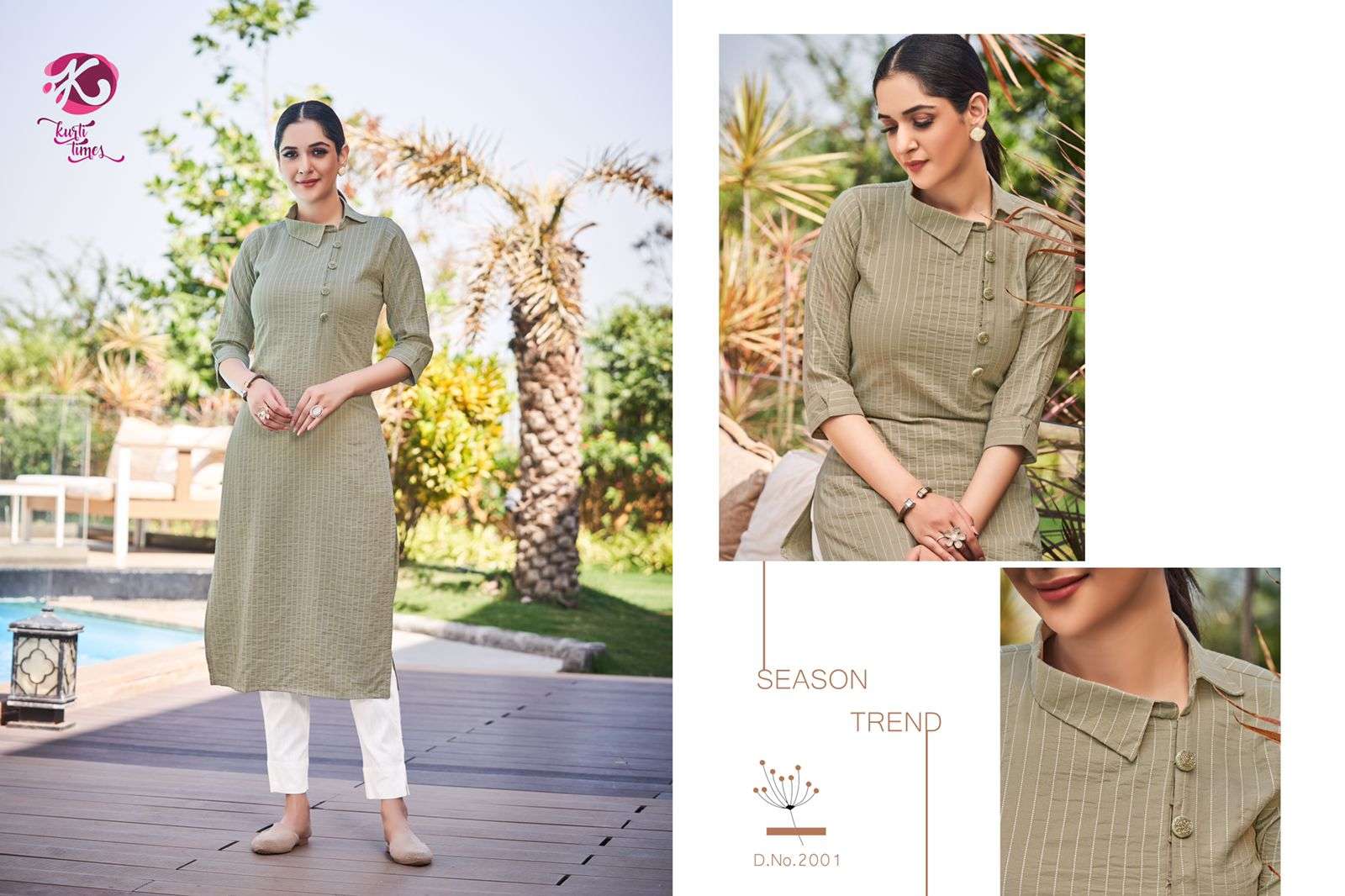 DESIRE BY KURTI TIMES 2001 TO 2004 SERIES DESIGNER STYLISH FANCY COLORFUL BEAUTIFUL PARTY WEAR & ETHNIC WEAR COLLECTION COTTON WITH WORK KURTIS AT WHOLESALE PRICE