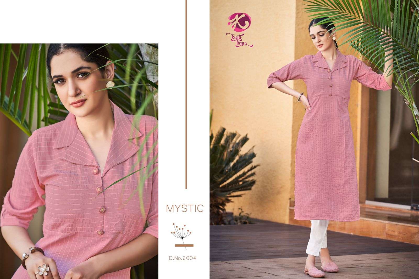 DESIRE BY KURTI TIMES 2001 TO 2004 SERIES DESIGNER STYLISH FANCY COLORFUL BEAUTIFUL PARTY WEAR & ETHNIC WEAR COLLECTION COTTON WITH WORK KURTIS AT WHOLESALE PRICE