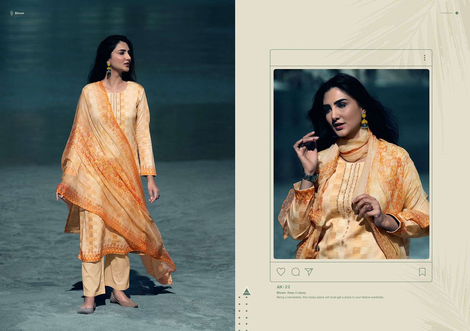 ANISHKA BY EHRUM 21 TO 26 SERIES BEAUTIFUL SUITS COLORFUL STYLISH FANCY CASUAL WEAR & ETHNIC WEAR COTTON DIGITAL PRINT DRESSES AT WHOLESALE PRICE