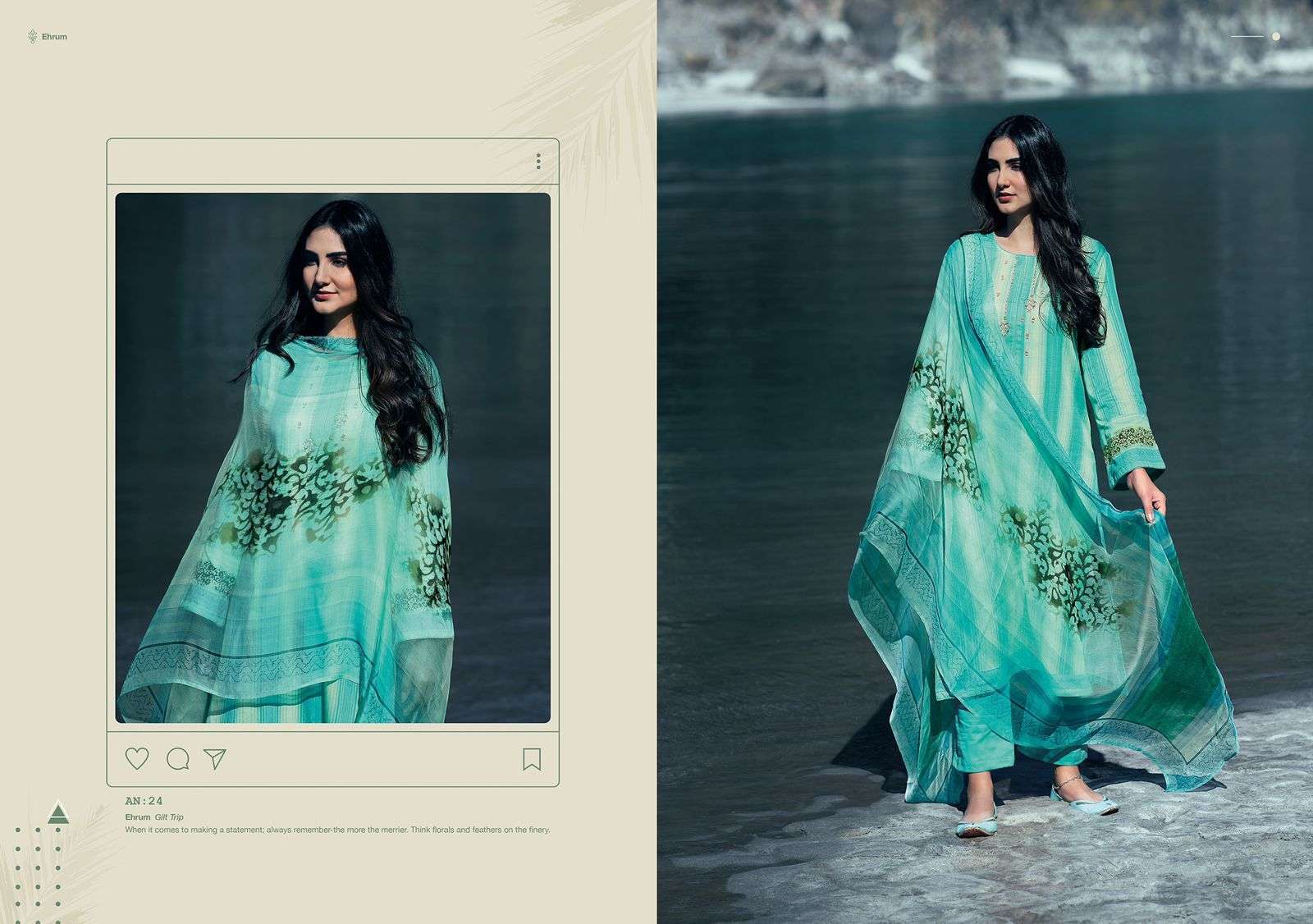 ANISHKA BY EHRUM 21 TO 26 SERIES BEAUTIFUL SUITS COLORFUL STYLISH FANCY CASUAL WEAR & ETHNIC WEAR COTTON DIGITAL PRINT DRESSES AT WHOLESALE PRICE